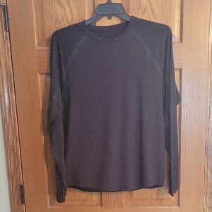 lululemon Black Long Sleeve Tee